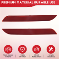 Rear Bumper Reflector Strip Cover Left Right Side 63147301187 63147301188 for 430I 440I 2017-2020. 