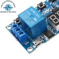 4 Button Delay Timer Relay Module 6 To 30v Dc Adjustable Timer Relay Module In Pakistan. 