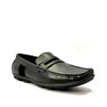 Black Casual Moccasins Shoes For Men. 