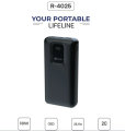 RONIN R-4025 Power Bank 20000 mAh, Branded Power bank, Awesome Build Quality, 1 Year Brand Warranty. 