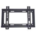 Best Quality 14 inch To 42 inch Universal LCD LED TV Fix Wall Bracket Wall Mount Wall Stand Slim Wall Bracket Wall Mount Wall Stand Non-Movable Wall Bracket Wall Mount Wall Stand. 