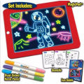 Magic SketchPad Create Art that GLOWS - LED Light Up Drawing Board for Kids - Illuminating Screen - Draw, Sketch, Create, Doodle, Art in pakistan. 