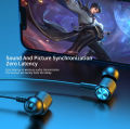 Misuli Neckband Bluetooth Earphones Wireless with Mic, Noise Cancelling, Sport Design, 10 Hours Battery, Free Charging Cable. 