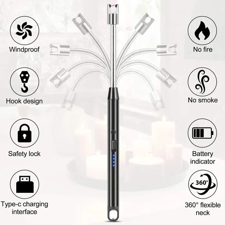 Electric%20Rechargeable%20Lighter%20Gun%20for%20Smoking%20&%20Kitchen%20%7C%20USB%20Rechargeable%20Lighter%20for%20Cigarettes,%20Stove%20&%20More%20%7C%20Long%20Neck%20Lighter%20for%20Men%20%7C%20Powerful%20Refillable%20Lighter%20%7C%20Best%20Rechargeable%20Lighters%20for%20Kitchen%20&%20Outdoor%20Use%20-%20Image%205