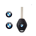 3d Aluminium 11mm Logo BMW Key Sticker Emblem Badge For BWM E39 E46 E90 E60 E36 E87 X1 X2 X3 X4 X5 X6 Key Accessories. 