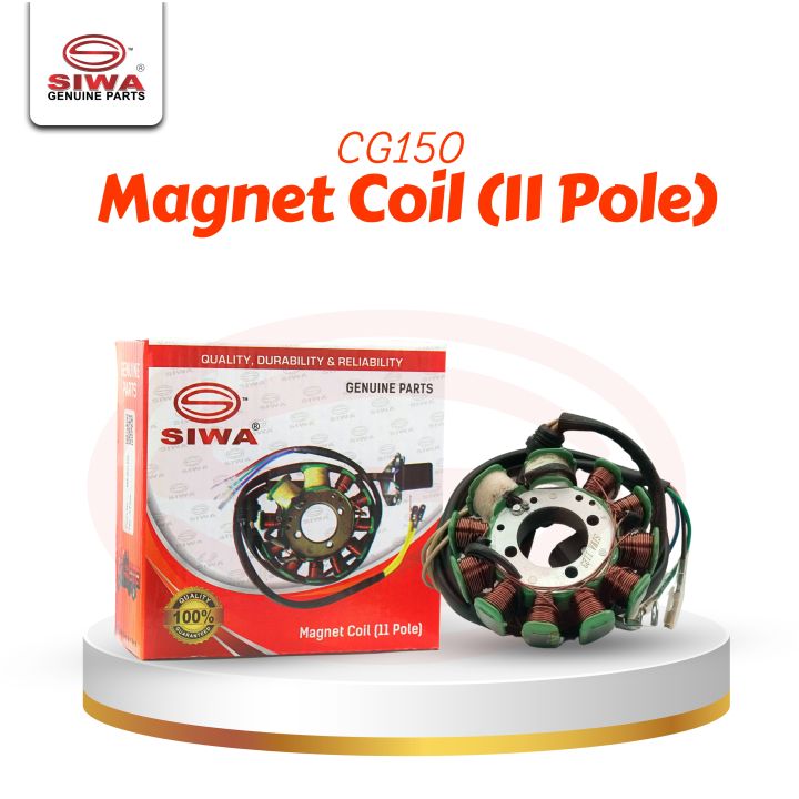 SIWA CG150CC Magnet Coil 11 Pole Pure wiring High Quality Magnet Coil For Loader Rickshaw And 150CC All Models