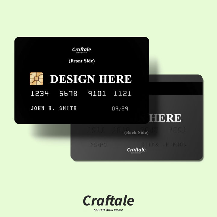 Customized ATM Size PVC Card with your Picture, Logo or Name | Craftale