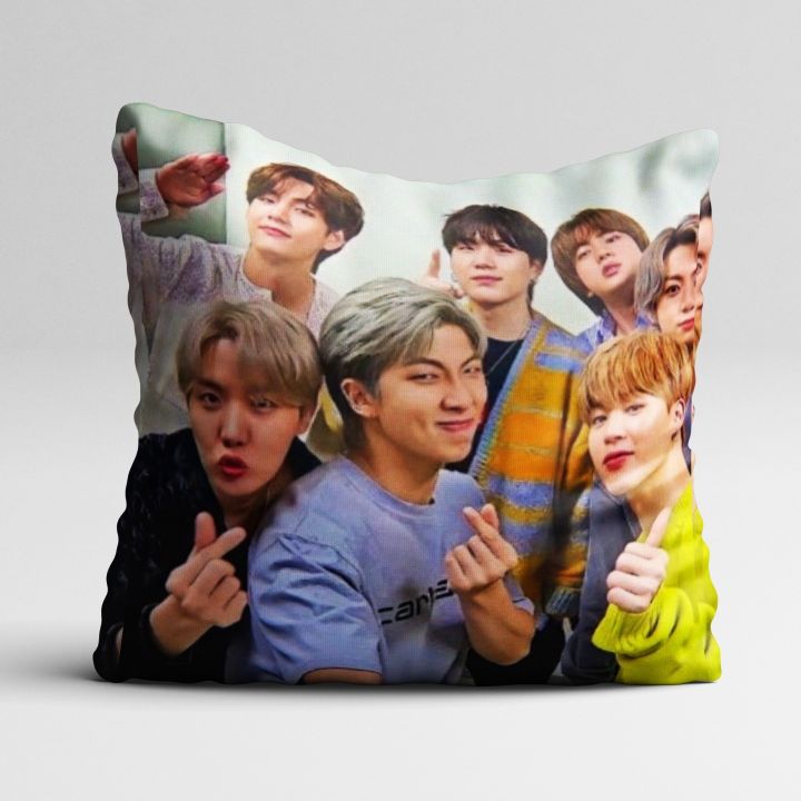 Bangtan Boys Cushion For Army Kpop Members Soft Pillow with Filler