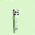 New Cute Panda Eraser Pencil Cute Push-pull Pen Shape Rubber Cute Stationery Pencil Eraser for Kids Student School Supplies. 