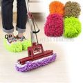 Pack Of 2 Dust Cleaner Lazy Slippers Home Mop Sweep Floor cleaning duster cloth housework Lazy Soft Slipper Shoes. 