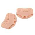 Silicone Padded Forefoot Insoles High Heel Shoes Pad Comfortable Practical Durable Forefoot Cushion Metatarsal Pads Pain Relief Silicone Gel Bunion Protector 1Pair. 