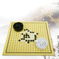 【Trick or Treat Alliance Mall】Chinese Go Game Set Baduk/Weiqi Intellectual Game Chess Go Gift Foldable Go Board Game for Beginner Kids. 