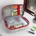 Travel Home Portable First Aid Kit Small Medicine Bag Storage Bag Medicine Emergency Kit. 