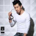 MRMT Lycra Cotton Men'S T-Shirt 5XL Long Sleeved T Shirt Men Pure Color Casual Mens Long Sleeve Tshirt For Male. 