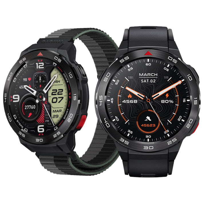 Mibro Watch GS Pro 1.43" Amoled screen 5ATM Waterproof Smart Watch (Dual Strap)
