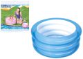 Bestway 51033 - Inflatable Kiddie Play Pool Easy Setup Deflate Baby Swimming Pool Bathtub for Kids 2+ years old - 27.5" x H12'' / Diameter 70cm x H30 cm. 