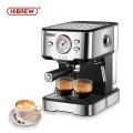 Coffee Machine 20 Bar Espresso Semi Automatic Expresso Cappuccino Hot Water Steam Temperature Display H5. 