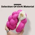 New Winter Warm Funny Bubble Slippers 2022 Flip Flop for Women Men Rose Slippers Massage Bubble Slides Soft EVA Waterproof Shoes. 