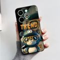 Beautiful Painting Cartoon Cases For Infinix Hot 40i Shockproof Soft Silicone Phone Covers For Infinix Hot 40i Cute Back Cases. 