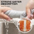 Pack of 5 New Multipurpose Wire Dishwashing Rags for Wet and Dry Bilayer， Multifunctional Non-Scratch Wire Dishcloth, Scrub Dish Cloths for Washing Dishes, Sinks, Counters, Stove Tops. 