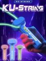 String Rope Loop Lasso Thruster Rechargeable Machine Shooting Toy Funny Glow-in-the-Dark Handheld Rope Launcher With Color Light Long-lasting Range Kids Gift For Children. 