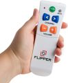 Flippér Big Button Remote for Seniors, Elderly - Universal TV - Set Favorite Channels - Learning - Supports IR Devices. 