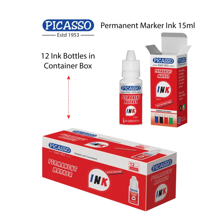 Picasso%20Permanent%20Marker%20INK%2015ml%20Bottle%20(12%20Bottle%20in%20Container%20Box)%20-%20Image%203