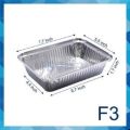 Pack of 10-Aluminum Foil Disposable Food Container 7 x 5 inches- F3. 