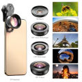 Camera Lens Clip-On Set Fish Eye, Wide Angle, Macro for Mobile Phones. 