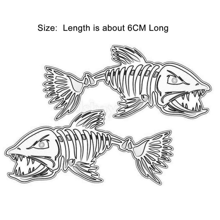 MA%20Skeleton%20Fish%20Bones%20R&L%20Vinyl%20Decals%20Stickers%20Kayak%20Fishing%20Boat%20Car%20Parts-Multicolor%20-%20Image%204