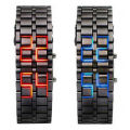 Fashion LED Digital Alloy Men Women Wrist Watch Bracelet Chain Valentines Gift. 