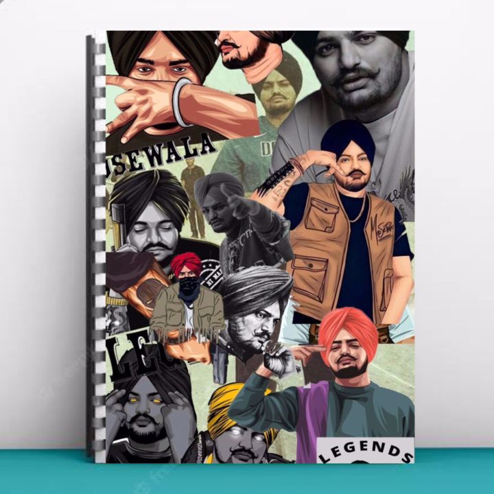 SIDHU MOOSE WALA A4 (1156) NOTEBOOK