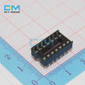 30Pcs 14 Pin 14P 14pin DIP IC Socket Adaptor Solder Type Socket Pitch Dual Wipe Contact DIP-14. 