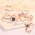 Creative I Love You Projection Ring. 