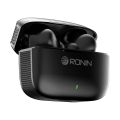 Ronin R-840 Earbuds | Bluetooth Version 5.3 | IPX5 Water Resistance | Standby Time 80 Hours | Quad Mic ENC | 50 MS Low Latency | 1 Year Warranty. 