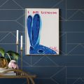 David Shrigley Rabbit Cat Biscuit Train Wall Art Prints Canvas Painting Nordic Poster Wall Pictures For Living Room Decor. 