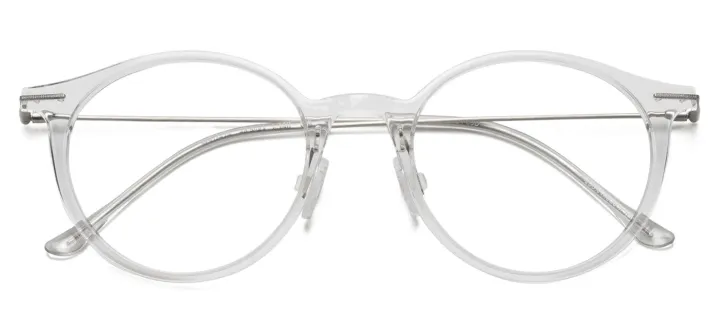 Round%20Shape%20White%20Transparent%20Glasses%20Frame%20for%20Men%20Women%20Unisex%20-%20Image%203