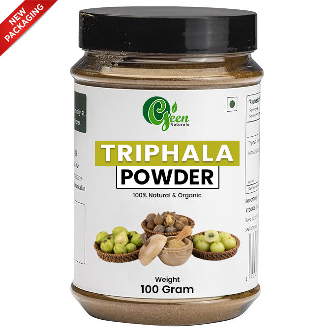 Triphala Powder | Triphla ( bahera + Amla + Choti Harrer) - 100 Gram