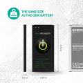 R AVPower Galaxy S5 Battery 2800Mah Replacement For Samsung  S5. 