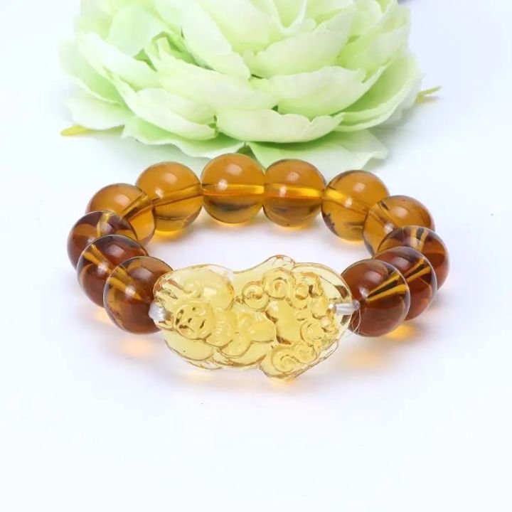 Feng%20Shui%20Citrine%20Gem%20Stone%20Wealth%20Pi%20Xiu%20Bracelet%20Attract%20Wealth%20and%20Good%20Luck%20-%20Image%203