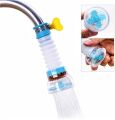 Plastic Fan Kitchen Shower Splash Fan Faucet Water-saving Filter Shower Water Rotating Spray Regulator Tap Water Filter Valve for Kitchen tap nozzle extended filter water saving device Accessories Multicolour. 