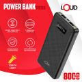 Power Bank | Slim & Smart Power Bank | High Quality Original 8000mAh Power Bank With Led Light | Fast Power Bank With 2.0A Dual Port | Light Weight Power Bank | Loud PB310 Power Bank. 