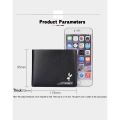 New Famous Men Casual business Short Wallet Dompet Wallets Branded Men Casual Wallet Men Bifold PU Slim Wallet ID Window Card Case Clutch Bag Convenient and portable with large capacity Men's Bags Wallets Men's Wallets Luxury Wallet Dompet pendek. 
