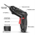 Portable Electric Screwdriver Cordless 47 in 1 Rotated 90 Degrees Rechargeable Screwdriver with LED for Home Office DIY Tools Drill Machine. 