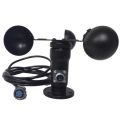 CE certificate RS485 0.4-2V Pulse zigbee aluminium alloy three cup anemometer Wind speed velocity sensor for weather station. 