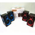 FT-165 speakers New Equal of Prime Multimedia Woofer Speaker For Laptop Computer Led Lcd Speaker. 
