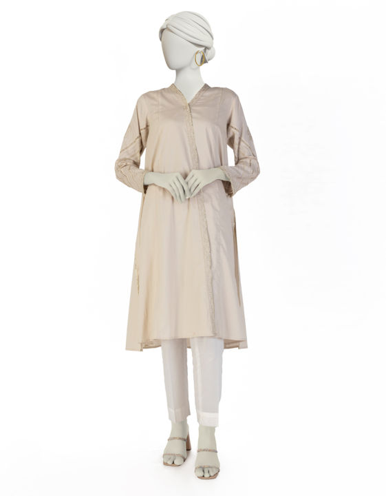 Junaid Jamshed  2025 Volume 2 Women Kurti JJLK-S-JSS-25-380 FB/CLASSIC FLARE-04