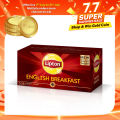 Lipton English Breakfast Tea 25 Tea Bags | Rich Intense Black Tea. 