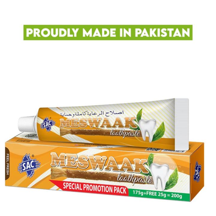 Miswak - Meswak - Toothpaste - Herbal - 200gm - SAC