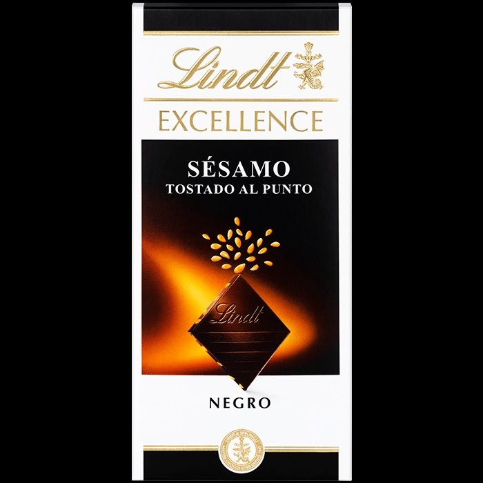 Lindt Excellence Negro Sesamo Chocolate 100grs